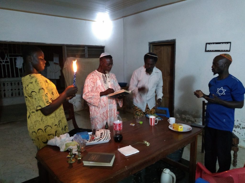 Havdalah at the Gershowitz Guest House