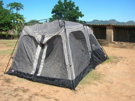 Sandy's Tent Photo by Sandy Leeder